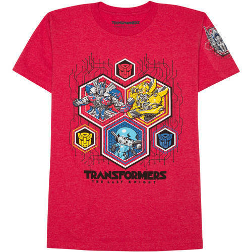 Neu The Last 3 The Last Knight Transformers Jungen T-Shirt Größe 14/16 rot Hummel - Bild 1 von 1