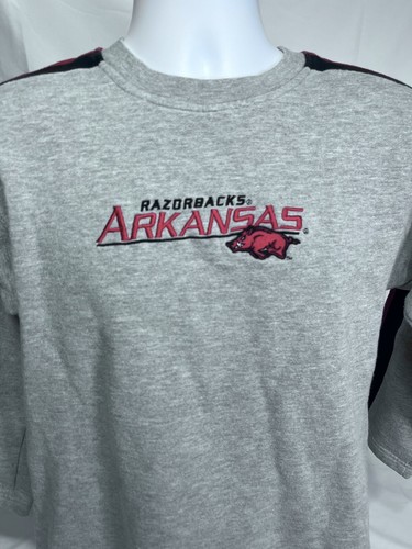 Arkansas Razorbacks Embroidered Sweatshirt Youth XL LEE Sports Hogs Vintage 90s - Picture 4 of 7