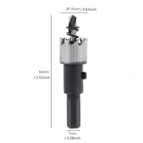 Door Viewer Peephole 220-degree Peephole for Front Door + 16mm/0.63inch Dril Bit - Picture 6 of 12