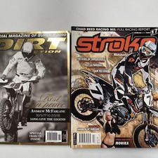 Andrew McFarlane Australian Motocross Dirt Action Magazine Stroke Memorabilia SX