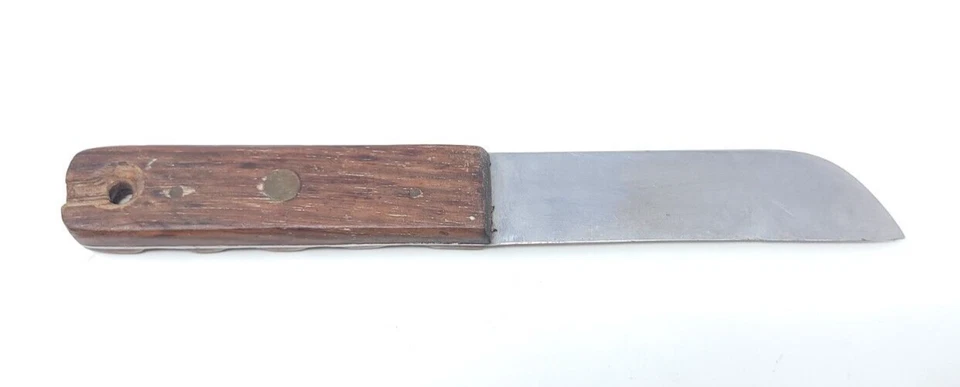 Cuchillo de caza de hoja fija vintage Abercrombie & Fitch Sheffield England Foto 2 de 4