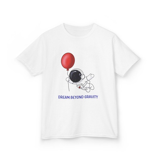 Astronaut Kids T-Shirt, Space Tee, Galaxy Shirt, Rocket Design Child Top, Outer - Picture 4 of 5