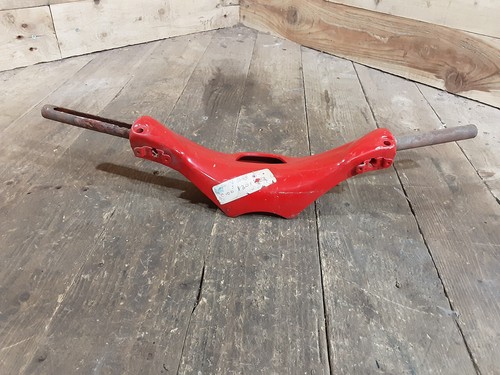 Honda C100, C102, Steeering Handlebar, Shop Soiled, Red - Picture 7 of 7