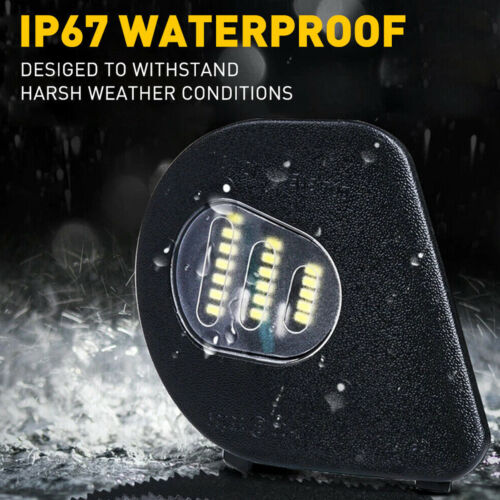 LED Side Mirror Puddle Lights Truck For Dodge Ram 10-19 1500/2500/3500/4500/5500 - Picture 9 of 14