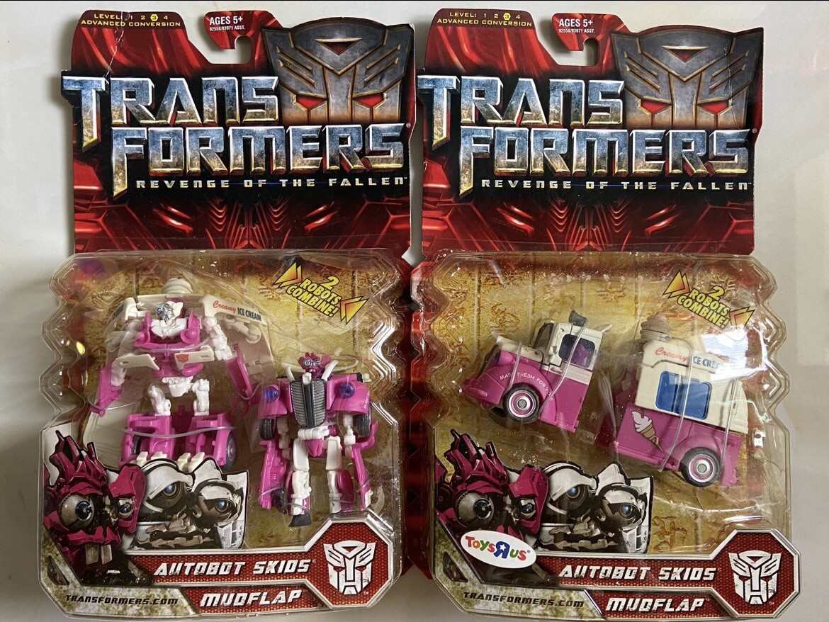 Transformers Revenge of the Fallen Autobot Skids & Mudflap Ice