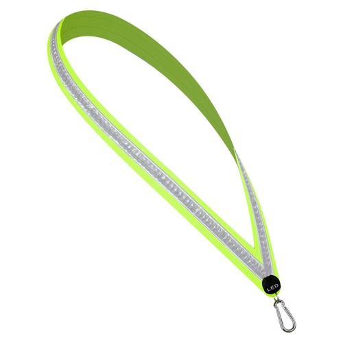LED Reflective Running Belt Night Reflective Sash For Walking High Visibility - Picture 3 of 10
