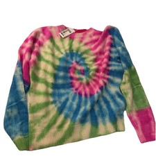 Elder Statesman Tie Dye Cashmere Sweater (£1210 Retail Price) Size M Men’s