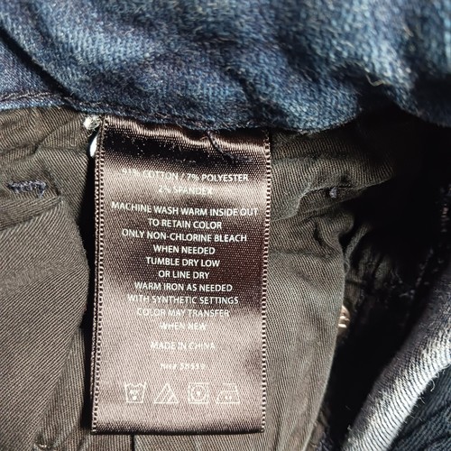 Kut from the Kloth Karen Baby Bootcut Jeans Women Sz 8 Dark Blue Stretch 30X34 - Picture 8 of 9