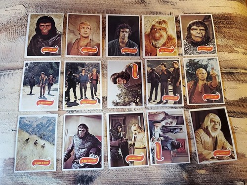 Planet of the Apes Trading Cards Complete 1-66 Set 1967 Excellent Condition - Picture 6 of 10