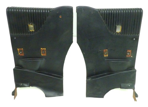 1966 Thunderbird Town Hardtop Landau ORIG BLACK INTERIOR REAR QUARTER PANELS