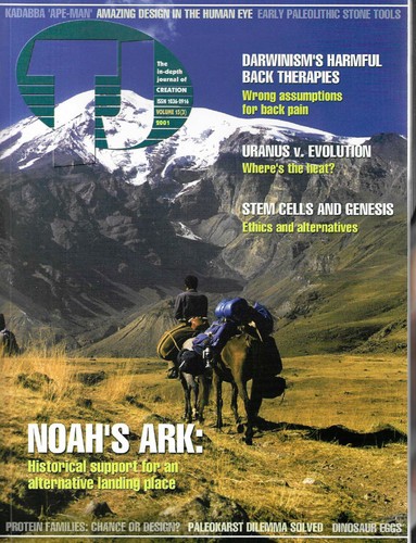 3 issues TJ Technical Journal Vol 15 #1-3 2001 Sarfati Snelling Wieland Walker - Picture 3 of 4