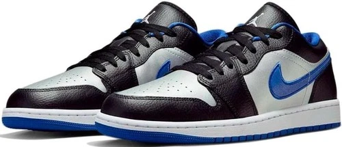 Jordan 1 Low Black Game Royal