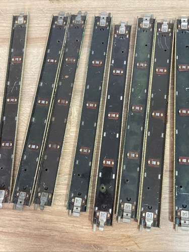 50 x Hornby Dublo 3 Rail curve/ straight Track sections Meccano vintage unteste - Picture 8 of 16