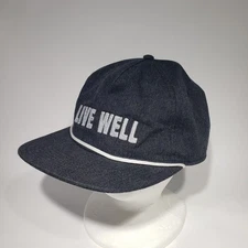 Tree House Brewing Co Dark Gray LIVE WELL Embroidered Snapback Hat