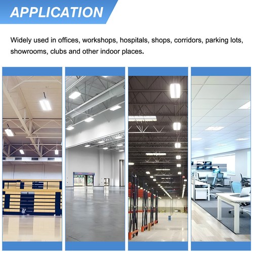 150W LED Linear High Bay Shop Light Commercial Hanging Warehouse Workshop Lights - Bild 15 von 15