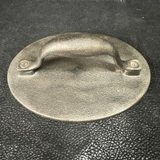 7 Inch Griddle Press Cast Iron Round Smash Grill Press Burger Smasher Bacon Meat