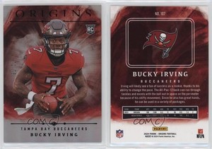 2024 Panini Origins Rookies Holo Silver /75 Bucky Irving #107 Rookie RC