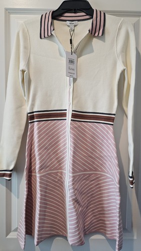 Reiss Strickkleid Alter 13-14 Jahre Rosa und Haferflocken Langarm  - Bild 1 von 6