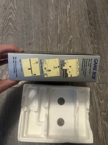 BOX ONLY Nintendo Gameboy Original Console Tetris Variant Includes All Inserts! - Picture 7 of 8