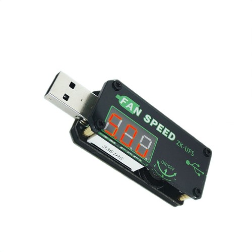 5V USB Fan Speed Controller with Timer and LED Dimming for Quiet Fan Operation - Picture 5 of 7