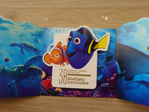 Finding Dory 3D Blufans Exclusive Blu-ray Steelbook Double Lenticular | LIKE NEW - Picture 8 of 14