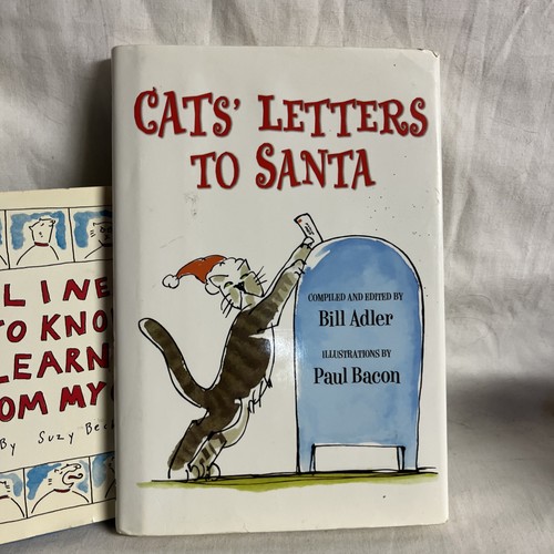 3 Hard Cover Books Cat Theme - Bild 2 von 4