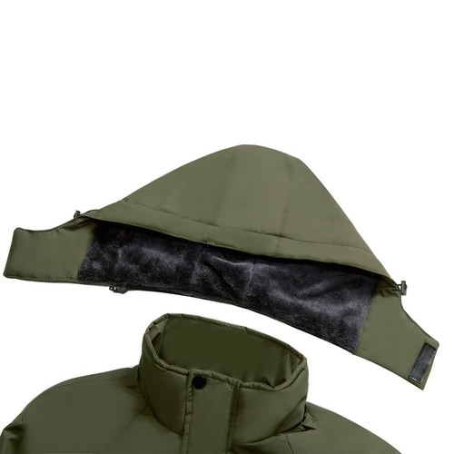 Men's Mountain Waterproof Ski Jacket Winter Windbreaker Warm Hooded Snowboard... - Picture 7 of 9
