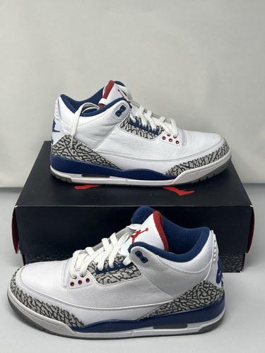 Nike Air Jordan 3 Retro True Blue 2016 para hombre talla 11 854262-106 usadas - Imagen 1 de 12