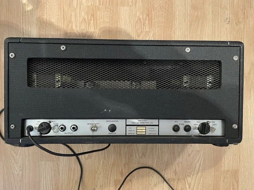 SOUND CITY 50 PLUS Vintage Valve Amplifier 1970, Excellent Condition. - Picture 7 of 24