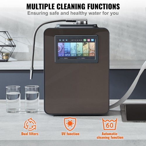 Alkaline Water Ionizer 8 Plates Purifier Machine PH2.5-11.2 LCD Touch Control - Picture 4 of 12