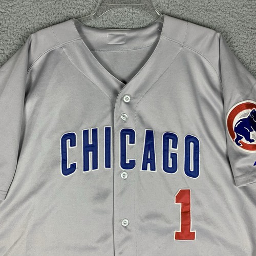 Authentic Majestic Chicago Cubs Kosuke Fukudome #1 Size 52 Stitched MLB USA Made - Picture 2 of 9