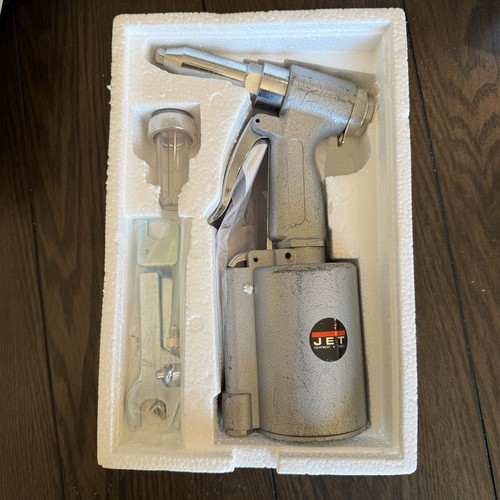 Jet JSG-0810 Pneumatic Air Riveter 90 PSI 3/16" Cap 97502 Excellent Condition - Picture 3 of 3