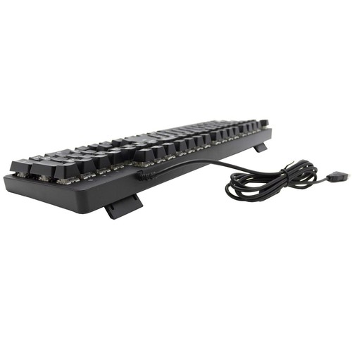 Keyboard Mechanical Mens Gaming RGB Coloured Game USB Wired PC 5 Trim - Picture 6 of 6