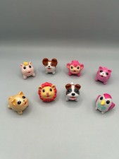 Chubby Puppies and Friends Mini Figures monkey Dog Cat Lion Unicorn Penguin lot