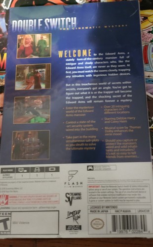 Double Switch Classic Edition Nintendo Switch Limited Run #042 NEW SEALED! - Picture 2 of 2