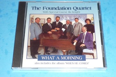 THE FOUNDATION QUARTET-  WHAT A MORNING   - RARE XIAN  CD - FACTORY SEALED