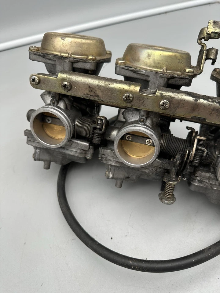 BANCO CARBURADOR YAMAHA FZ750 3BY UNIDAD CARBURADOR CONJUNTO ORIGINAL S0099 Foto 2 de 4