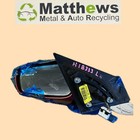 Used Left Door Mirror fits: 2013 Hyundai Sonata Power VIN C 8th digit Canada mar