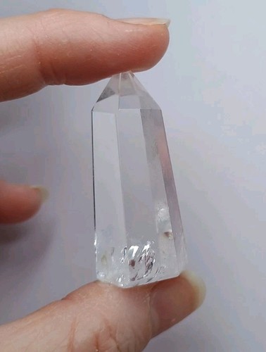 Clear Quartz Crystal Point Mineral Obelisk Tower Beautiful Healing Mineral (4) - Bild 3 von 7