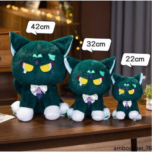 Genshin Impact Game Peripherals Cat Doll Stuffed Toy Cute Rag Doll Gift Ornament - Picture 2 of 16