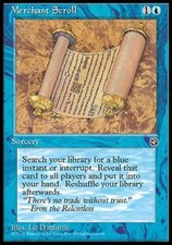 Merchant Scroll - Light Play MTG Homelands