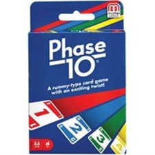 Mattel Phase 10 Card Game, for 7 years + 1 Phase 10