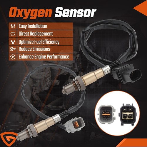 2PCS UP + DOWNSTREAM OXYGEN O2 SENSOR FOR 2012-2017 KIA SOUL 1.6L HYUNDAI ACCENT - Imagen 2 de 15
