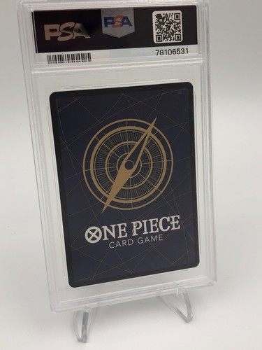 2023 ONE PIECE JAPAN Trading Card BORSALINO OP02-114 ALTERNATE ART PSA GEM MT 10 - Picture 10 of 10