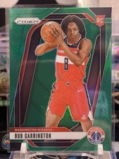 2024-25 Panini Prizm #244 Bub Carrington Prizms Green RC Rookie GL 11K