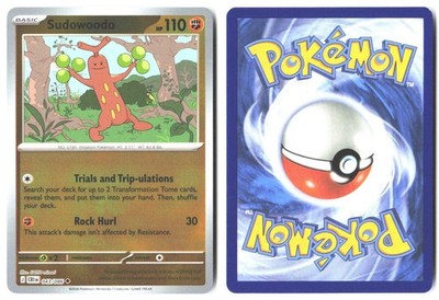 SUDOWOODO 043/086 Uncommon Chaos Rising Reverse Holo NM