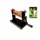 Manual Cold Roll Laminating Machine Photo Vinyl Film Cold Mounting Laminator