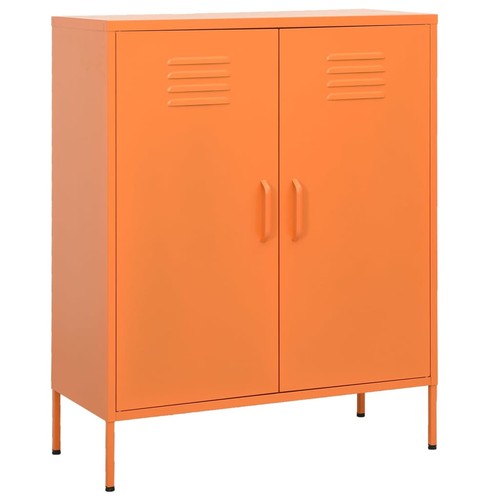 Metal Storage Cabinet Sideboard Cupboard with Adjustable Shelves Home Decor - Picture 30 of 83