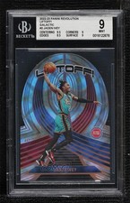 2022-23 Panini Revolution Liftoff! Galactic Jaden Ivey #2 BGS 9 MINT Rookie RC