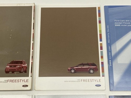 Owners Manual 2005 Ford Freestyle 82059 - Picture 4 of 10